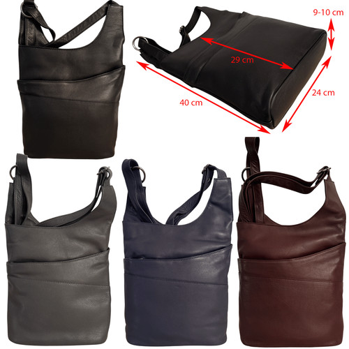 Borsa donna pelle - in,