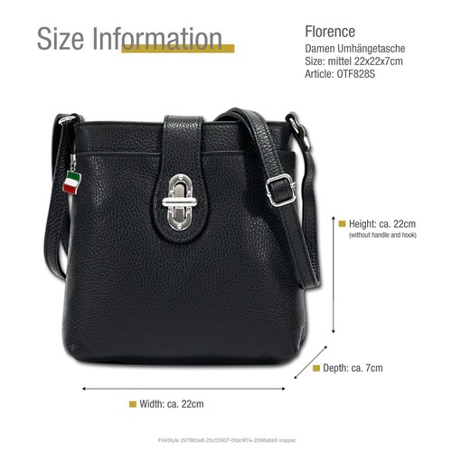 Borsa nera pelle - , media